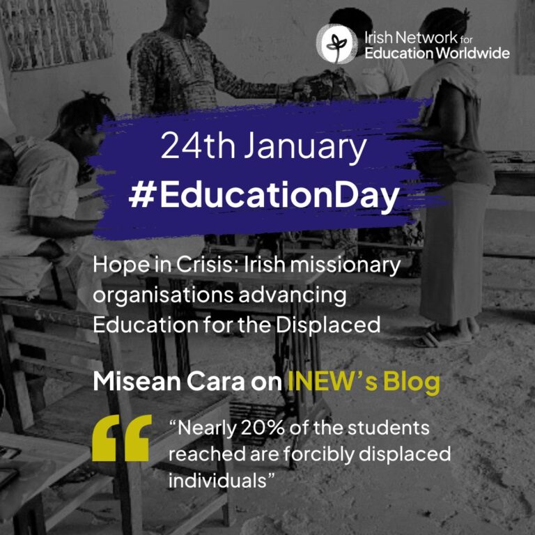 Hope in Crisis: Irish missionary organisations advancing Education for the Displaced